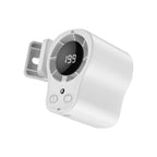 Harrow Women's Portable Waist Fan with LED Display Waterproof Clip-On Fan