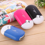 Harrow Portable Mini Beauty Fan Rechargeable Personal Handheld Quiet Operation