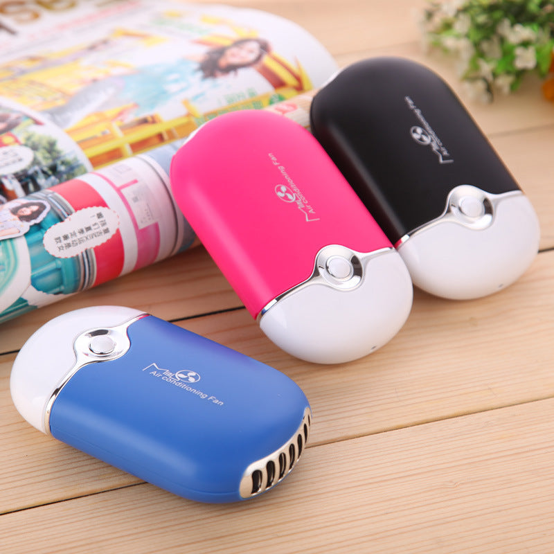 Harrow Portable Mini Beauty Fan Rechargeable Personal Handheld Quiet Operation