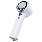 High-Pressure Handheld Showerhead with Digital Flow Display and Replaceable Mineral Filter