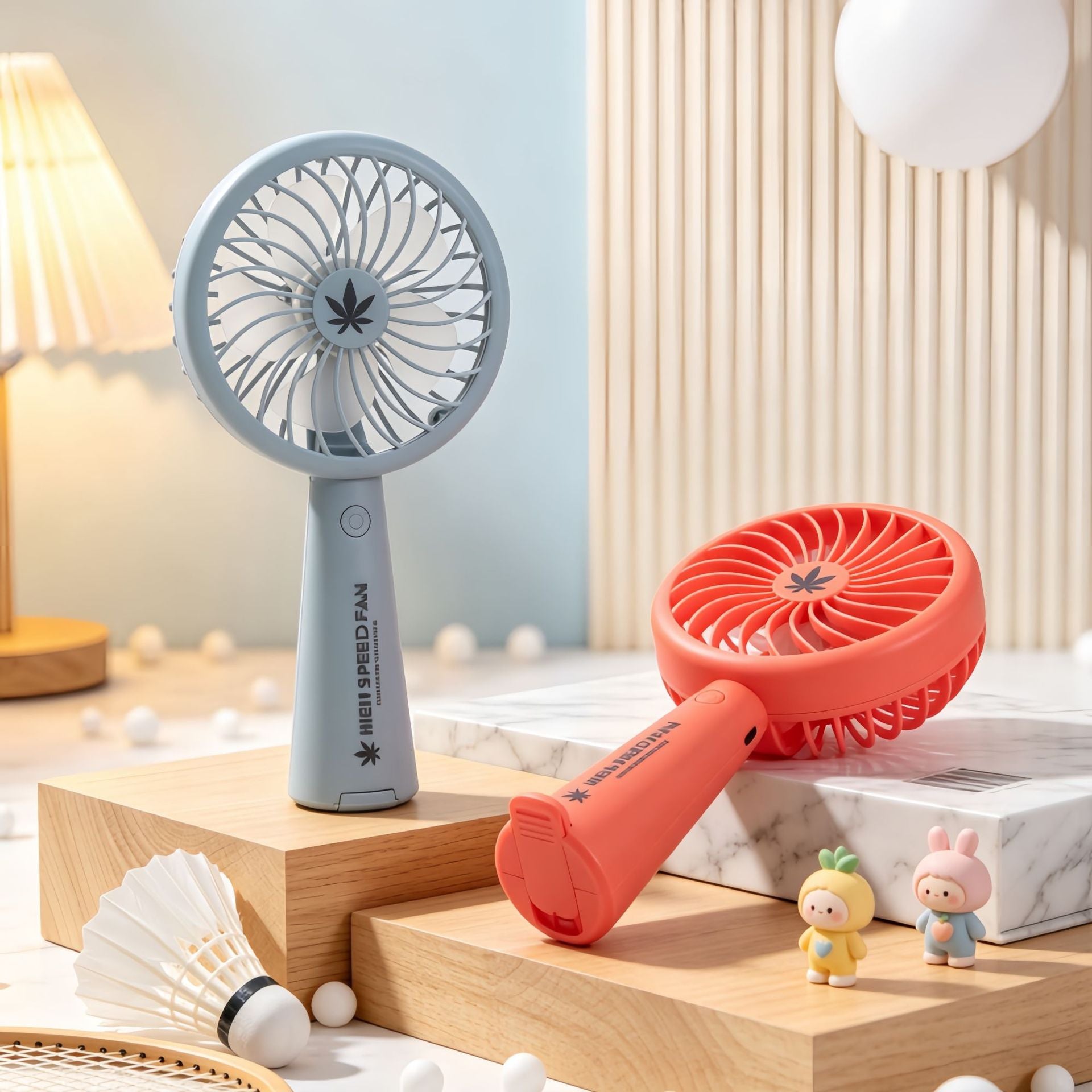 Portable High-Speed USB Fan with Adjustable Speed Control Lightweight Handheld Cooling Fan