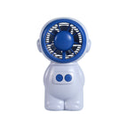 Portable Mini Fan Astronaut Design Rechargeable Compact Handheld Fan