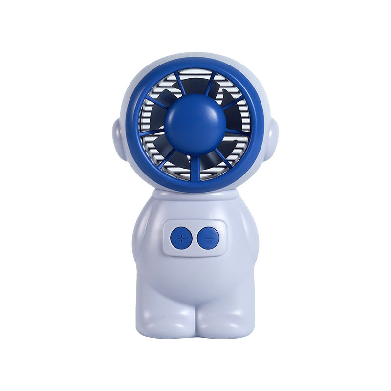 Portable Mini Fan Astronaut Design Rechargeable Compact Handheld Fan