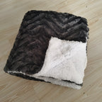 Women's Luxurious Microfiber Cuddle Blanket Soft Warm Lightweight Plush Throw