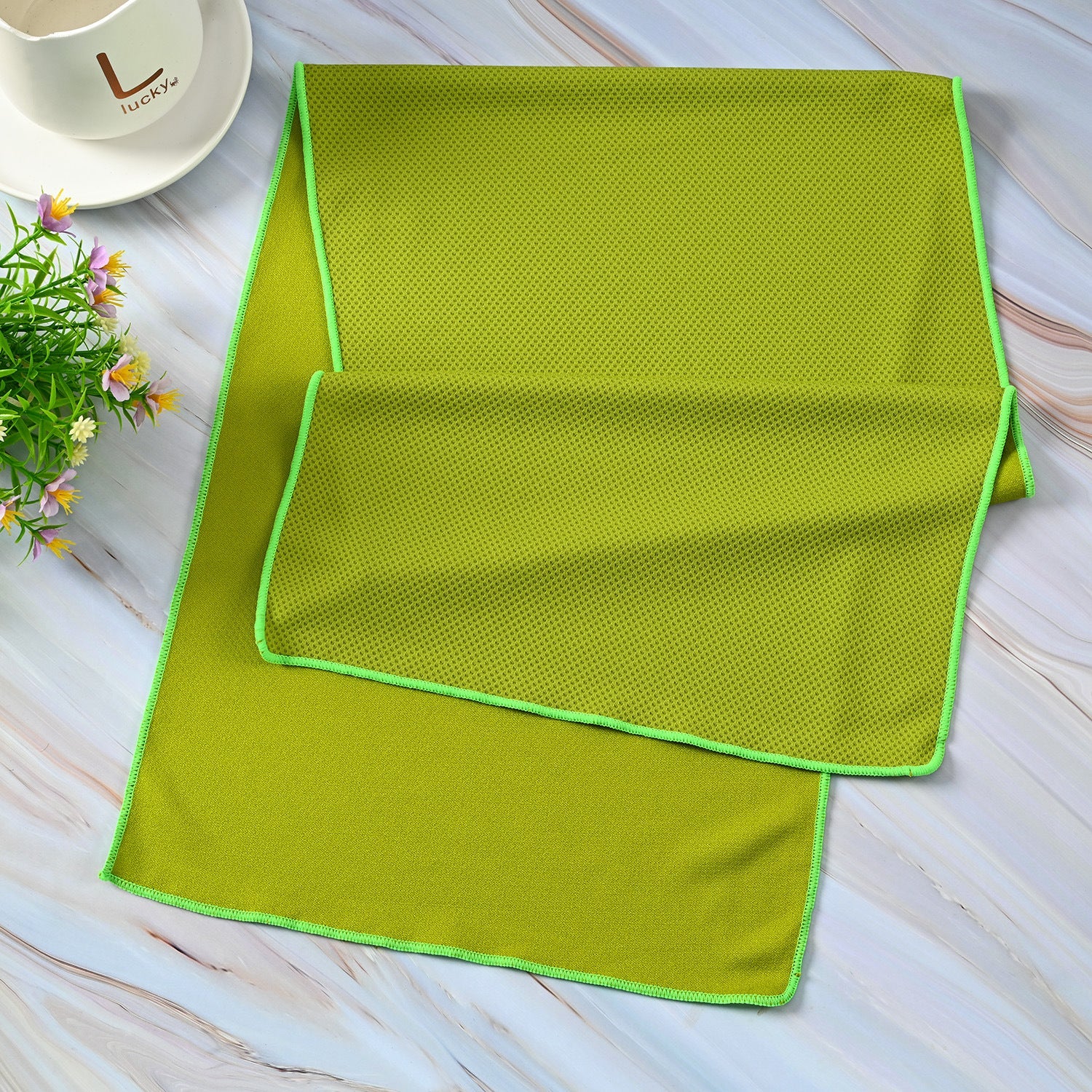Ladies Sporty Multifunction Scarf Breathable Lightweight Activewear Accessory