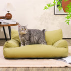 Pet Bed with Comfortable Padding and Non-Slip Bottom for Dogs and Cats
