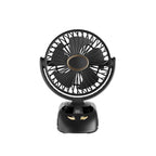 Portable Table Fan Wireless Battery Operated Quiet Adjustable Speed