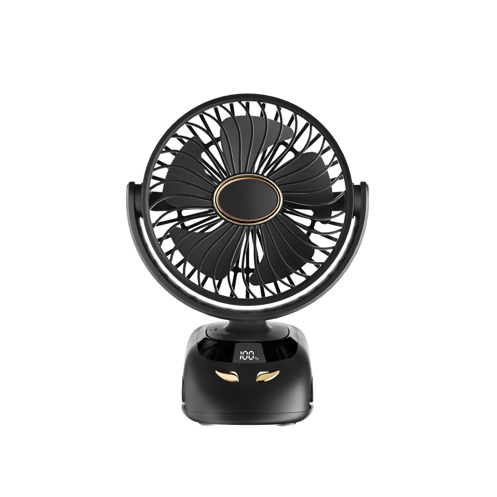 Portable Table Fan Wireless Battery Operated Quiet Adjustable Speed