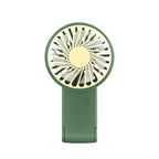 Compact Handheld Cooling Fan Portable USB Rechargeable Adjustable Airflow