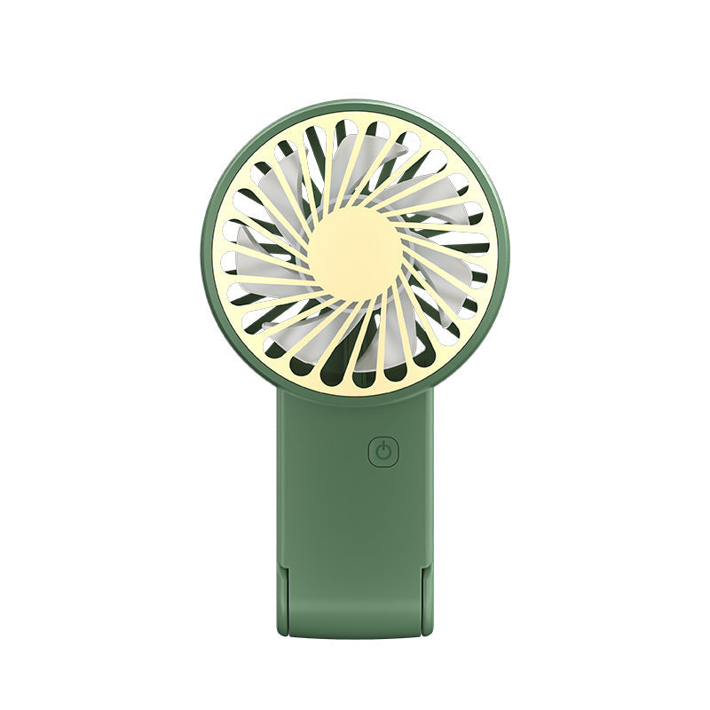 Compact Handheld Cooling Fan Portable USB Rechargeable Adjustable Airflow