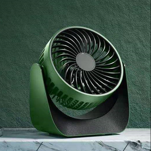 Portable USB Rechargeable Fan Adjustable Speeds Lightweight Quiet Operation for Home Office Outdoors