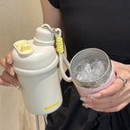 Women’s Practical Sports Water Bottle BPA-Free Durable Lightweight with Carry Handle