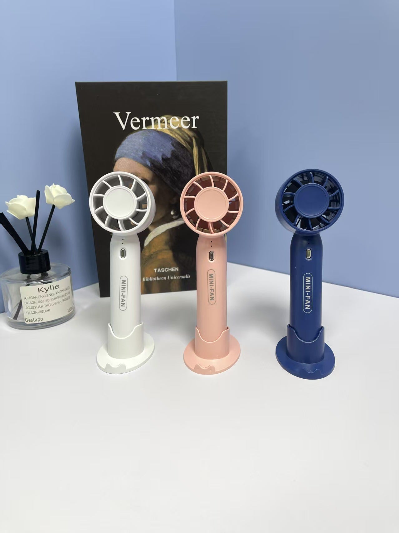 Harrow Portable Handheld Fan High-Performance Lightweight Quiet Cooling for Women