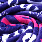 Brehn Ladies Snuggle Blanket Ultra-Soft Polyester Cozy Large Cuddle Throw for Two