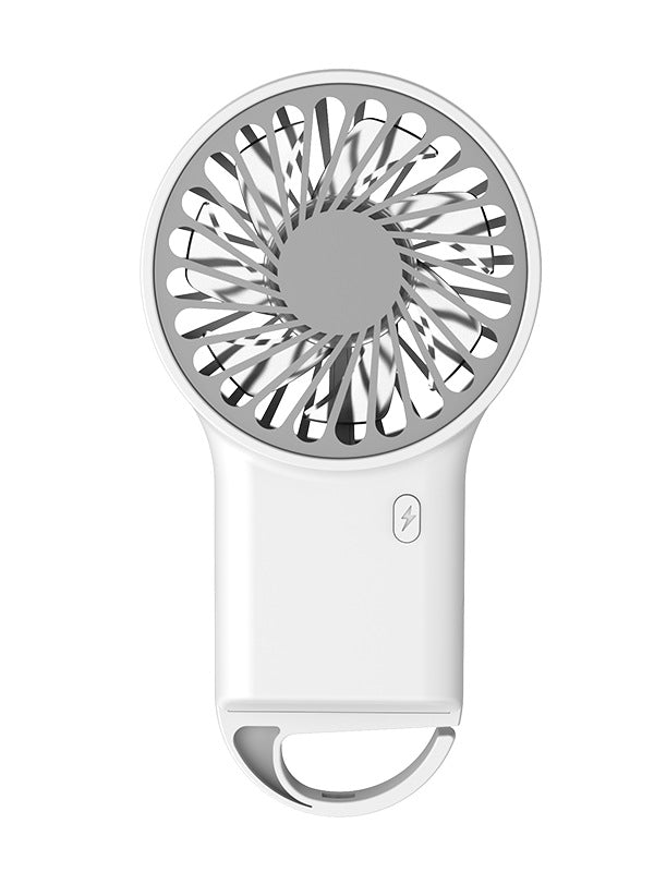 Compact Handheld Cooling Fan Portable USB Rechargeable Adjustable Airflow