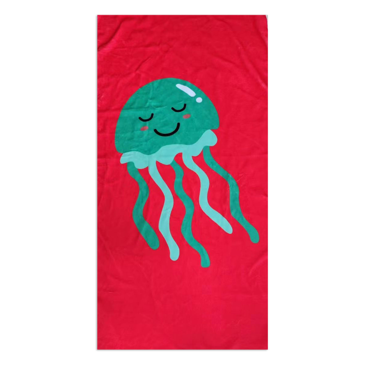 Brehn Beach Towel Soft Quick-Drying Microfiber Palm Tree Design Blue Large