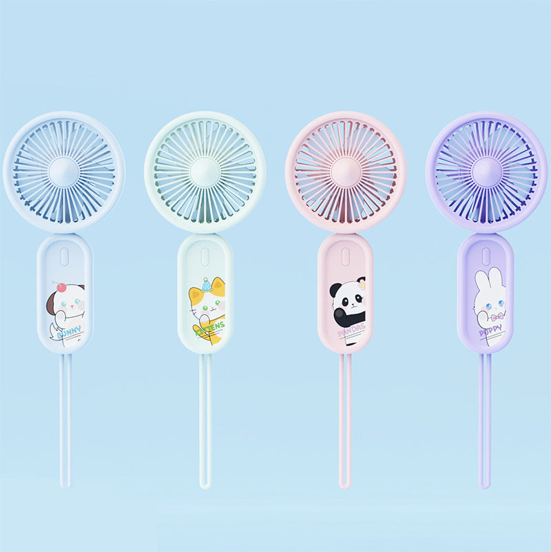 Compact Personal Cooling Fan Portable Rechargeable Battery Operated with Multiple Speeds