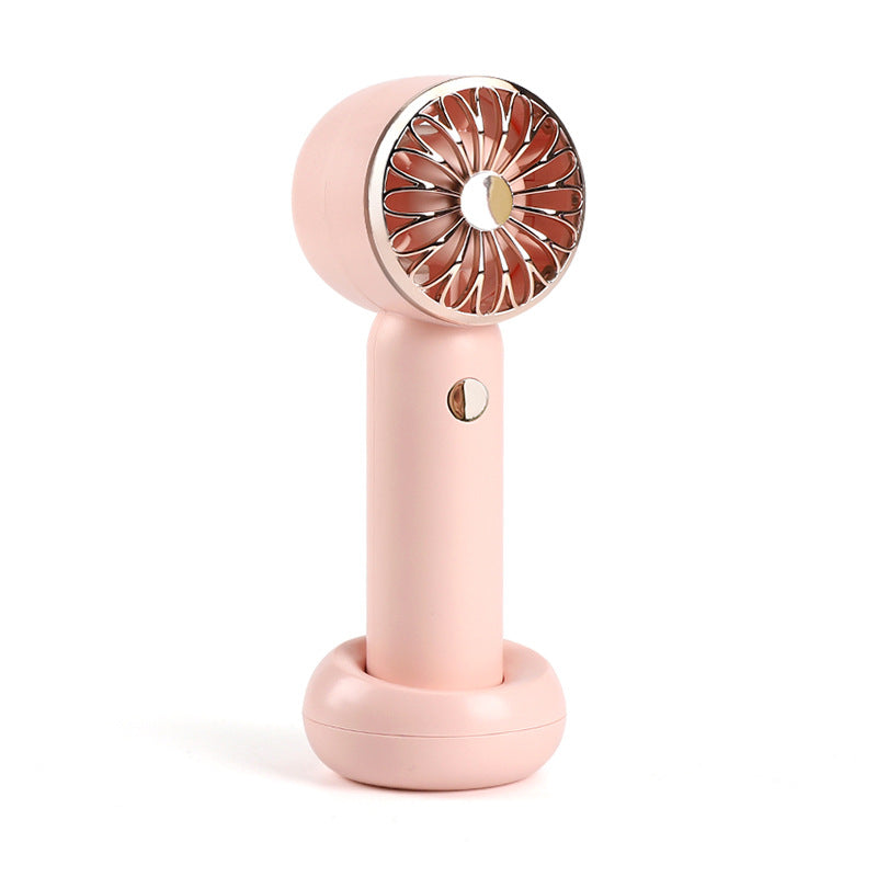 Portable Hand Fan USB Rechargeable Lightweight Adjustable Speed Quiet Operation