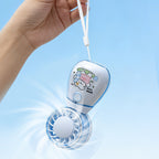 Portable USB Rechargechargeable Handheld Fan Compact Lightweight with Multiple Speeds