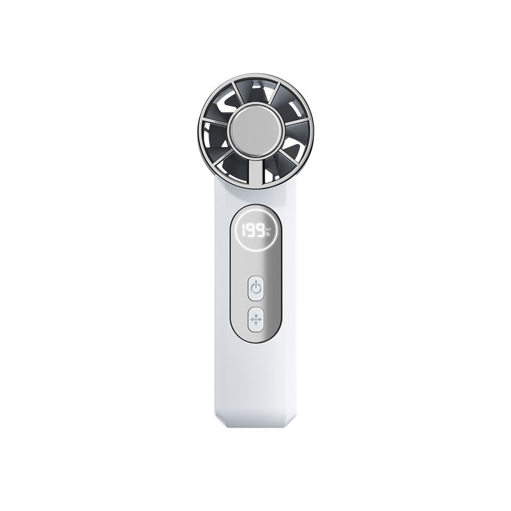Battery-Operated Portable Cooling Fan High-Capacity Quiet Operation Compact Design