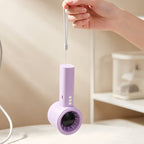 Portable High-Speed Fan with Digital Temperature Display USB Rechargeable Quiet Operation