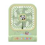 Portable Mini Fan Panda Design Lightweight Compact Personal Cooling Fan