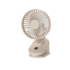 Portable Table Fan Battery Operated Adjustable Tilt Quiet Cooling Fan for Home and Office