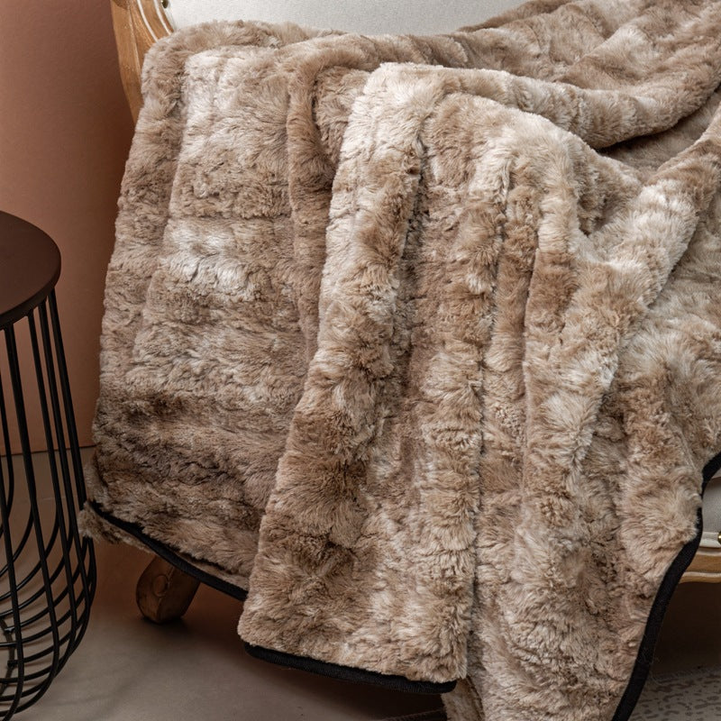 Brehn Women’s Cozy Plush Blanket Velvety Soft Skin-Friendly Machine Washable