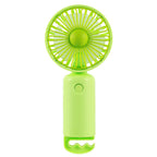 Harrow Portable Handheld Clip Fan Rechargeable Battery Adjustable Speeds Compact Lightweight