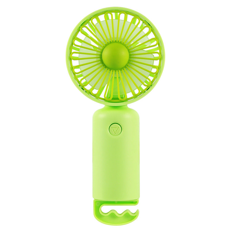 Harrow Portable Handheld Clip Fan Rechargeable Battery Adjustable Speeds Compact Lightweight