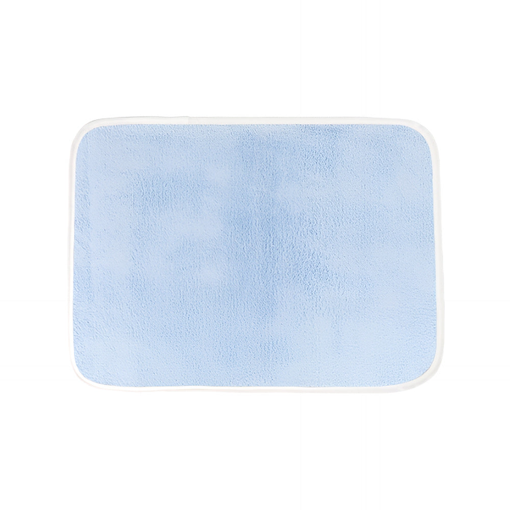 Harrow Women's Bathroom Mat Plush Microfiber Non-Slip Rubber Base Machine Washable