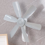 Unisex Wall Fan 10W Motor Quiet Modern Design for Home and Office