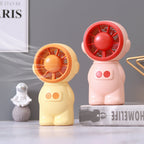 Portable Mini Fan Astronaut Design Rechargeable Compact Handheld Fan