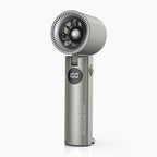 Portable High-Speed Hand Fan with Digital Speed Display USB Rechargeable