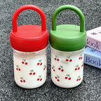 Eco-Friendly Water Bottle with Leak-Proof Seal and Carry Handle for Women