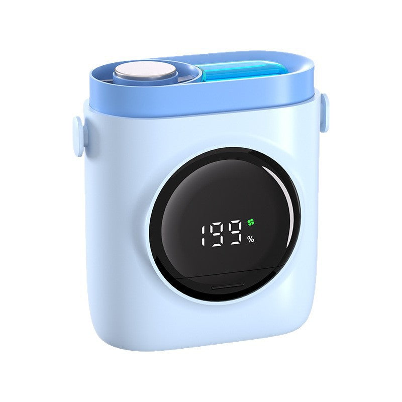Portable Mini Air Conditioner with Humidifier Digital Display Compact Cooling Device