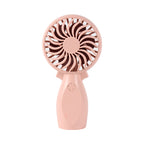Portable Handheld Fan for Women USB Rechargeable Ergonomic Grip Compact Design