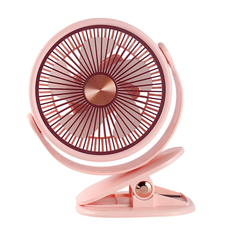 Portable Table Fan with Flexible Tilt Stand Lightweight Compact Design