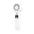 Portable USB Fan with Digital Display and Collapsible Stand Lightweight Personal Cooling Fan