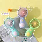 Portable Mini Fan Lightweight Battery Operated Handheld for Travel and Office