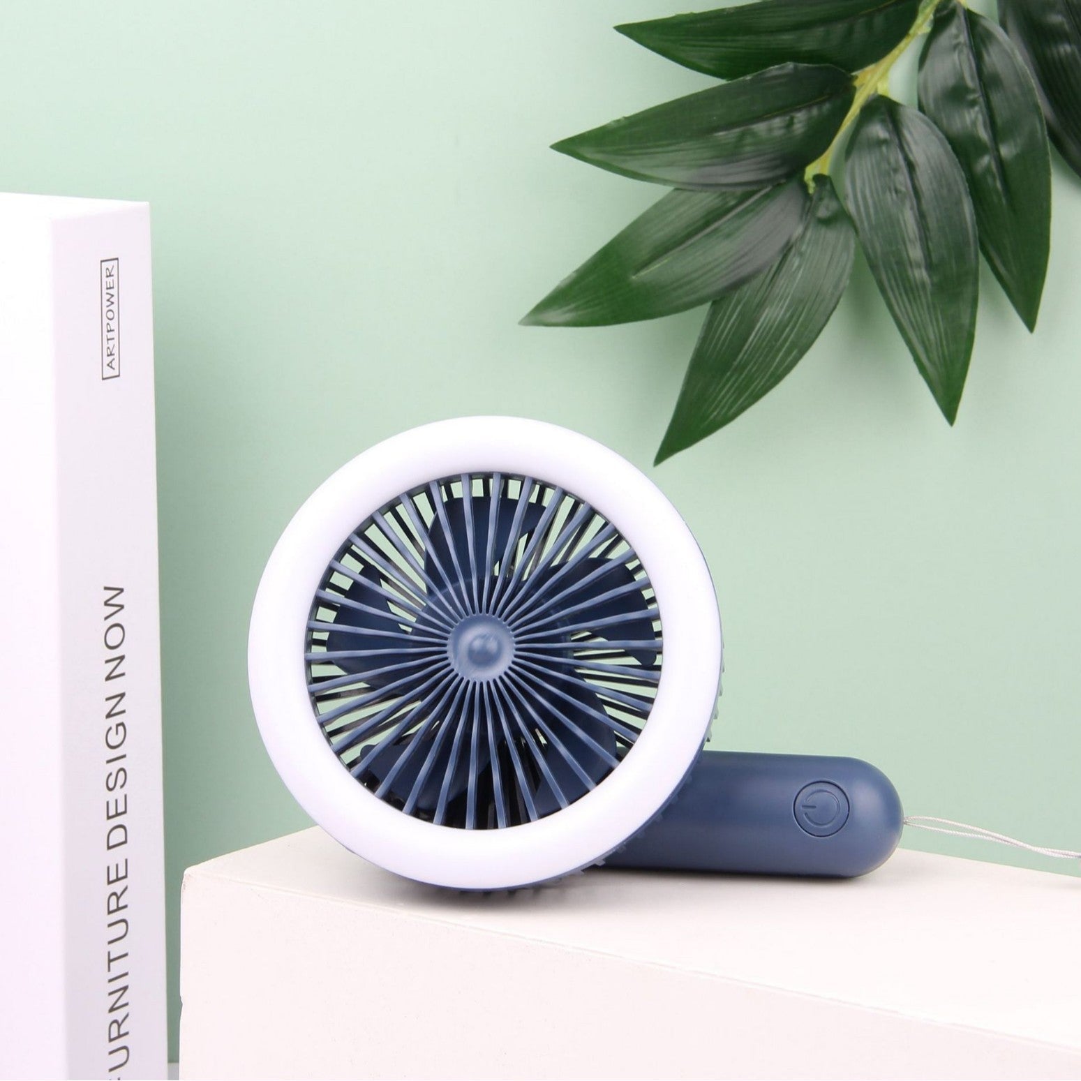 Harrow Rechargeable Personal Hand Fan USB Portable Compact Adjustable Speed