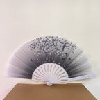Ladies Hand Fan Artistic Design Lightweight Portable Elegant Accessory