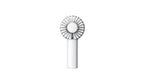 Portable Handheld Air Circulator Fan Rechargeable Battery Multiple Speeds Quiet Operation Compact Design