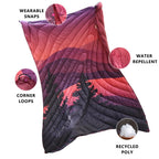Unisex Outdoor Blanket Water-Repellent Multifunctional Compact Camping Mat