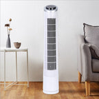 Harrow Unisex Tower Fan Quiet Operation Oscillating Head Directional Air Circulation Compact Design