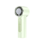 Portable Ice-Cooling Handheld Fan with Adjustable Speeds and LED Display Compact Personal Cooling Device