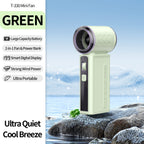 Portable Mini Fan with Power Bank Function Lightweight Quiet Operation