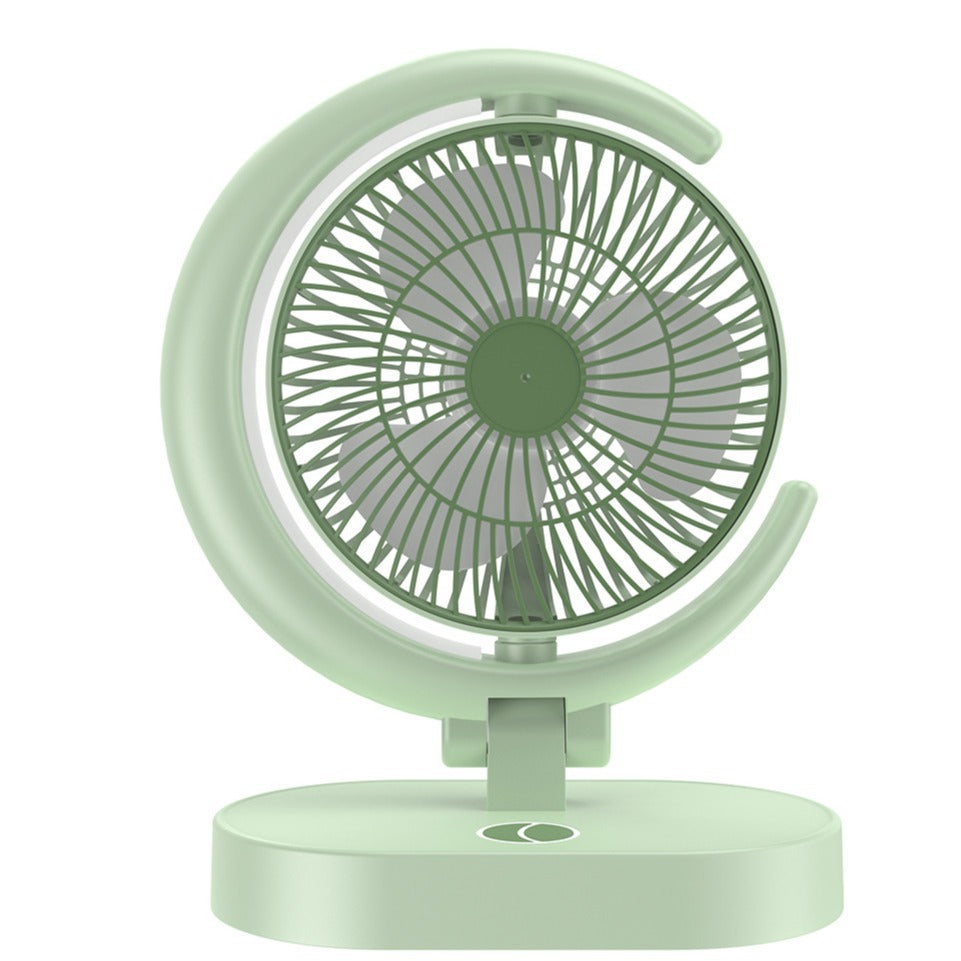 Mini Fan Portable 3-Speed 360-Degree Rotation Quiet Compact Personal Fan