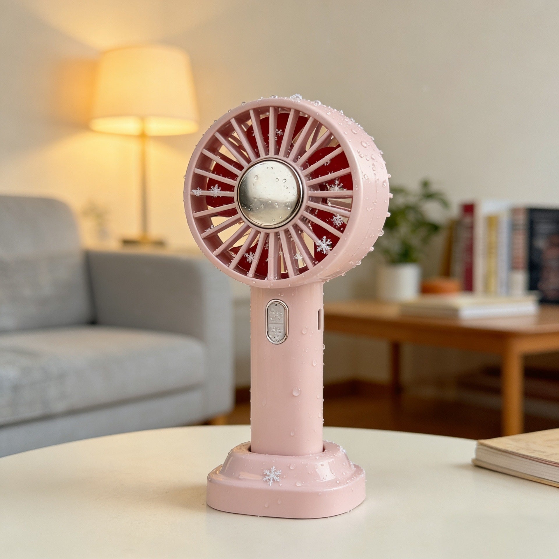 Portable Ladies Fan with Cooling Spray Function Lightweight and Compact