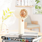 Personal Air Circulator Fan Compact Portable Adjustable Airflow Lightweight Cooling Device